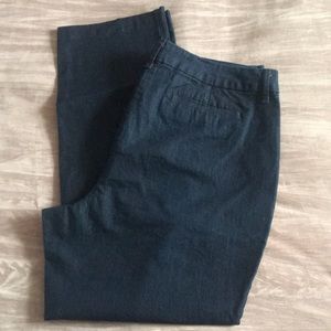 New straight leg dark denim!